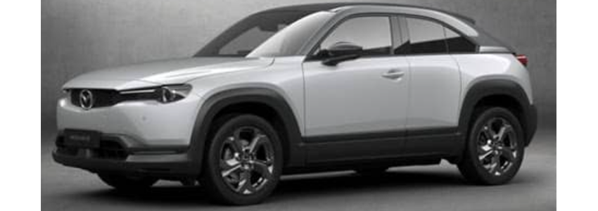 Mazda MX 30 Elektro für 79€ netto mtl. + 890€ Abholung - im Gewerbe-Leasing über 30 Monate, 10.000 km