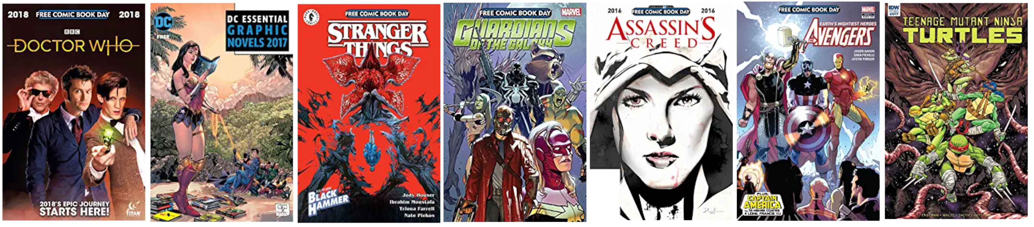 Gratis Comic-Bücher für euren Kindle beim Amazon 'Free Comic Book Day'