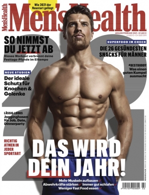 6 Monate Men's Health für 32€ + Wahlprämie im Wert von bis zu 25€