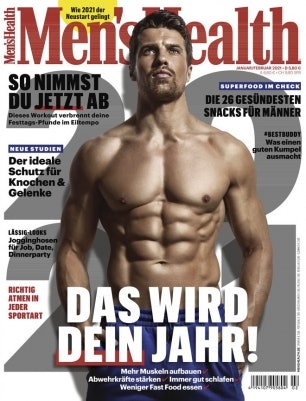 6 Monate Men's Health für 32€ + Wahlprämie im Wert von bis zu 25€