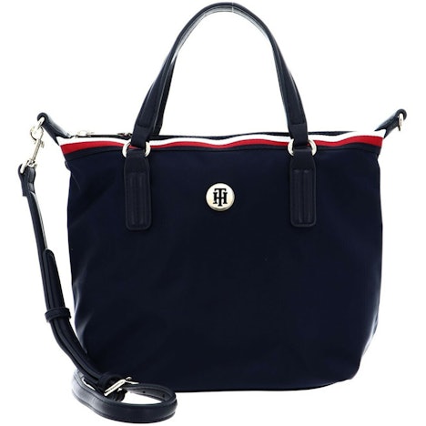 12% auf Tommy Hilfiger Small Signature Monogram Plaque Tote sky captain sparen