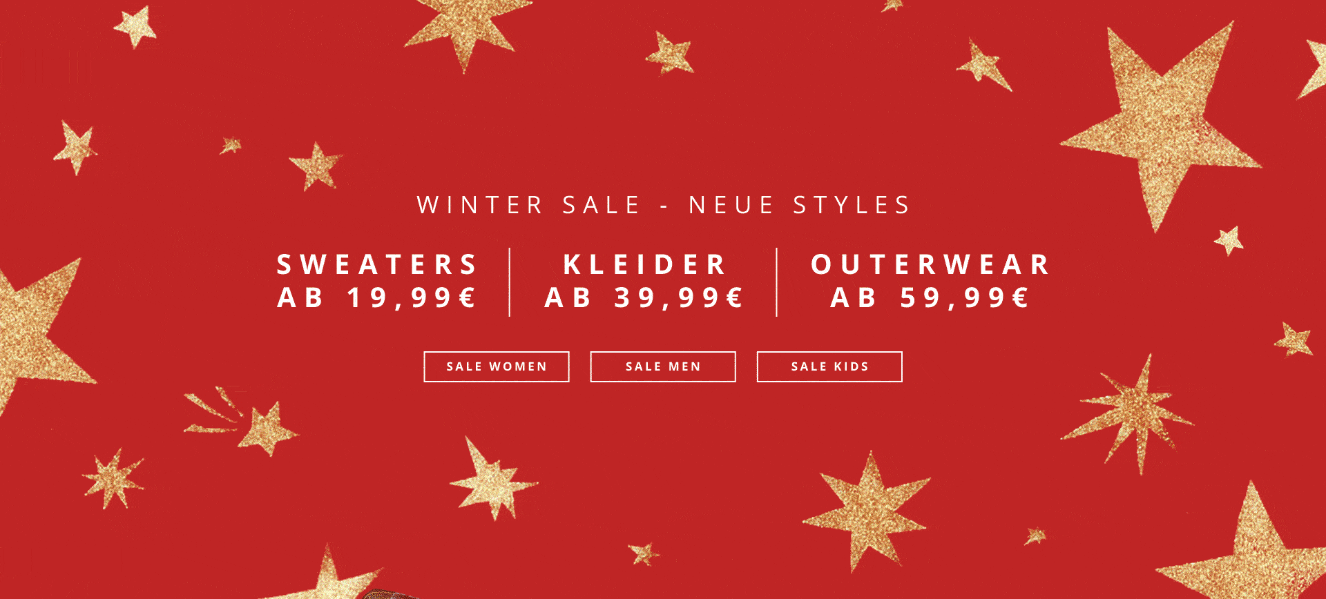 20% Rabatt auf reduzierte Ware bei Esprit