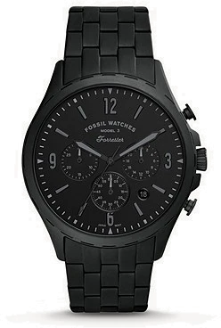 Fossil Forrester FS5697 für 57€ - 46mm Chronograph mit Edelstahlband & 5ATM Wasserdichtigkeit