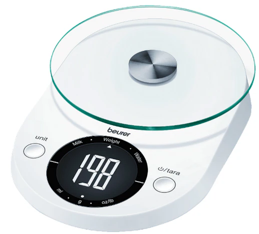Beurer KS 33 für 11€ - digitale Küchenwaage mit Tara-Funktion