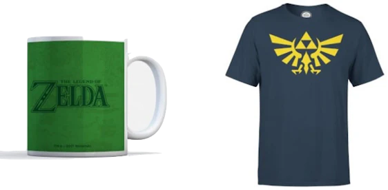 Nintendo Zelda Triforce T-Shirt & Tasse für 11€