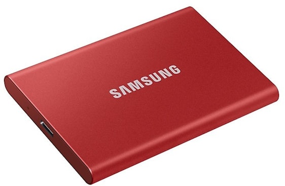 Samsung Portable T7 für 60€ - externe SSD mit 500GB, Lesen mit 1.050 MB/s, Schreiben mit 1.000 MB/s