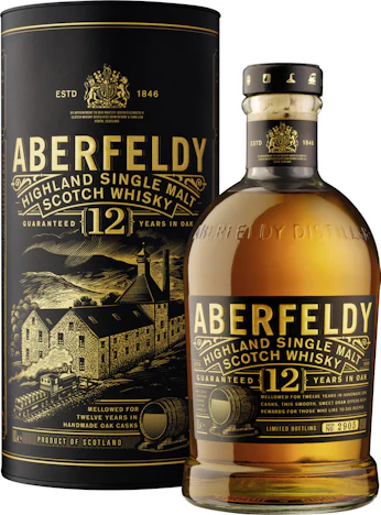 *Vorbei* Aberfeldy Highland Single Malt Whiskey für 28€ – 0,7l, 40%, 12 Jahre gereift