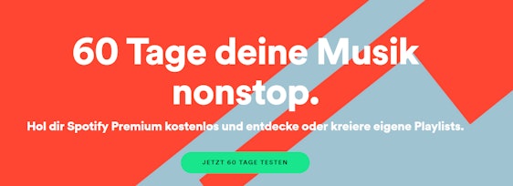 Spotify Premium kostenlos für 60 Tage – nur für Neukunden
