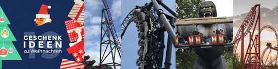 Geschenkidee für Freizeitpark-Fans - Jahreskarte für Slagharen + Movie Park + Bobbejaanland für 44€