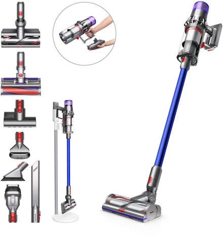 Dyson V11 Absolute Extra Pro für 646€ – in Nickel/Blau, 120 Min. Betriebszeit, inkl. Zubehör
