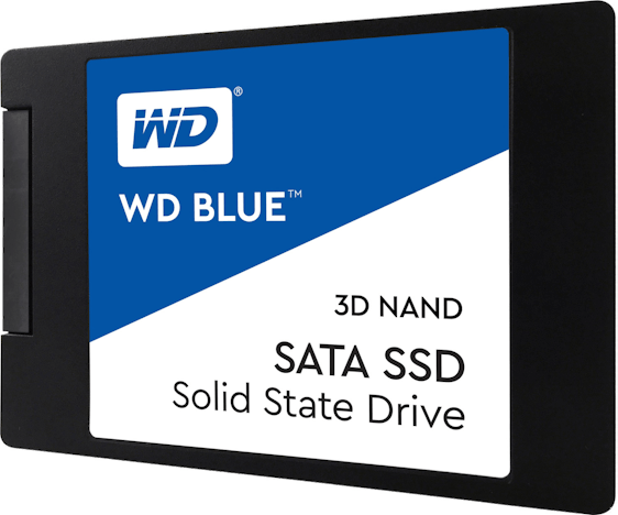 WD Blue SSD 3D 2.5 (1TB) für 88€ - SATA III SSD mit 560 & 530MB/s Lesen/Schreiben