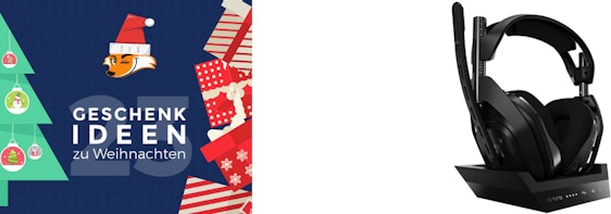 Last-Minute-Geschenkidee für Gaming-Verrückte: Astro Gaming A50 (4. Gen) für 222€ - 7.1 Gaming-Headset mit Base Station für PS4/ PS5 & PC