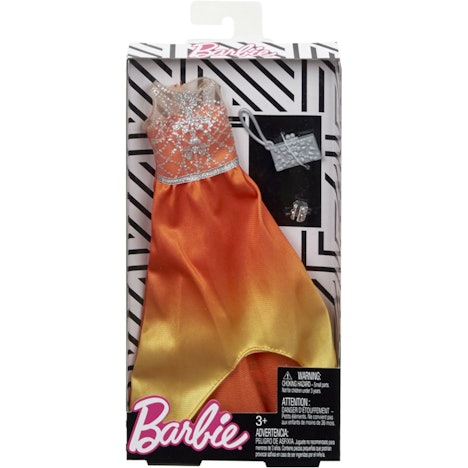 Barbie Fashions - Komplettes Outfit Abendkleid mit Farbverlauf mit 22,08€ Rabatt