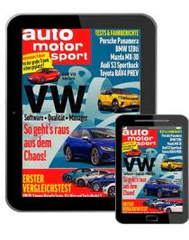 Halbjahresabo Auto Motor und Sport e-Paper für 30€ - 13 Ausgaben + Wahlprämie im Wert von bis zu 20€