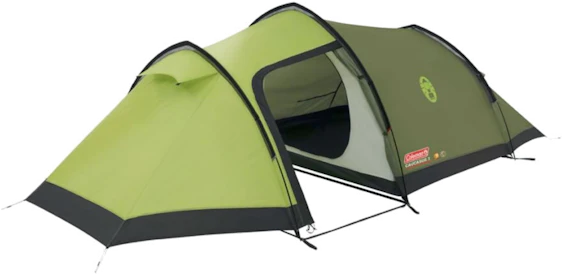 Coleman Caucasus 3 für 156€ - 3,7kg Tunnelzelt für 3 Personen, 4.000mm Wassersäule außen