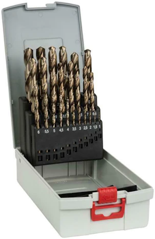 Bosch Hawera HSS-CO (265823) für 37€ - 25-tlg. Metallbohrer-Set