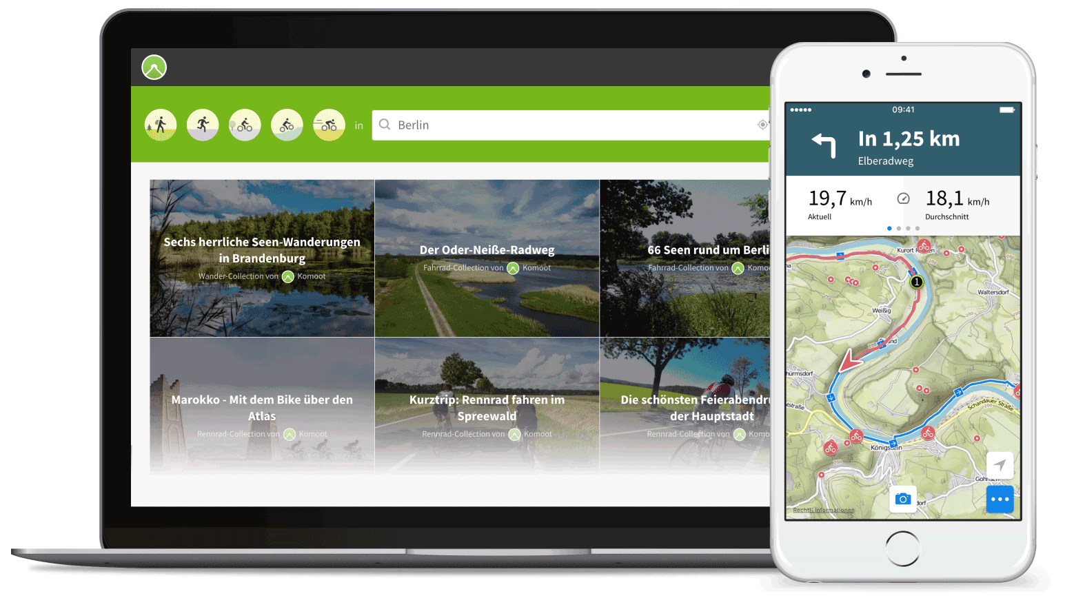 Komoot: 12 Gutscheine &amp; gratis Regionen-Pakete » für die Tourenplanungs-App 🥾 🚴‍♀️
