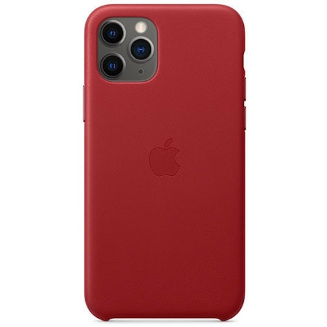 Apple Leder Case (iPhone 11 Pro) ROT mit 3,97€ Ersparnis