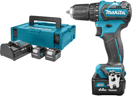 Makita DF332 + Makita BL1040B Akku für 156€ - 2-Gang-Akkubohrschrauber mit Extra-Akku