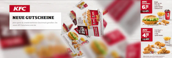 KFC-Gutscheine bis Oktober 2019 🍗 - neues PDF zum Download mit bis zu 52% Rabatt