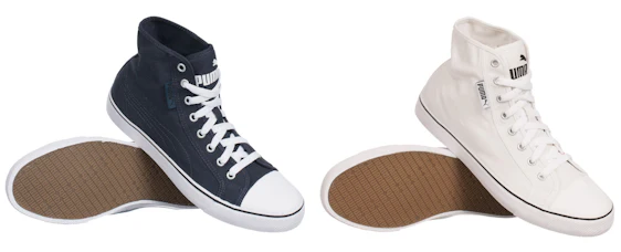 Puma Streetballer für 20€ - Mid-Unisex-Sneaker in Schwarz oder Weiß