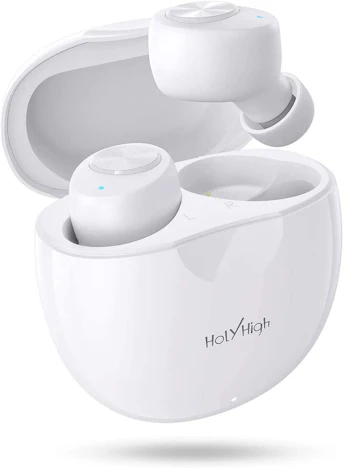 HolyHigh für 10€ - In-Ear Bluetooth-Kopfhörer in Weiß