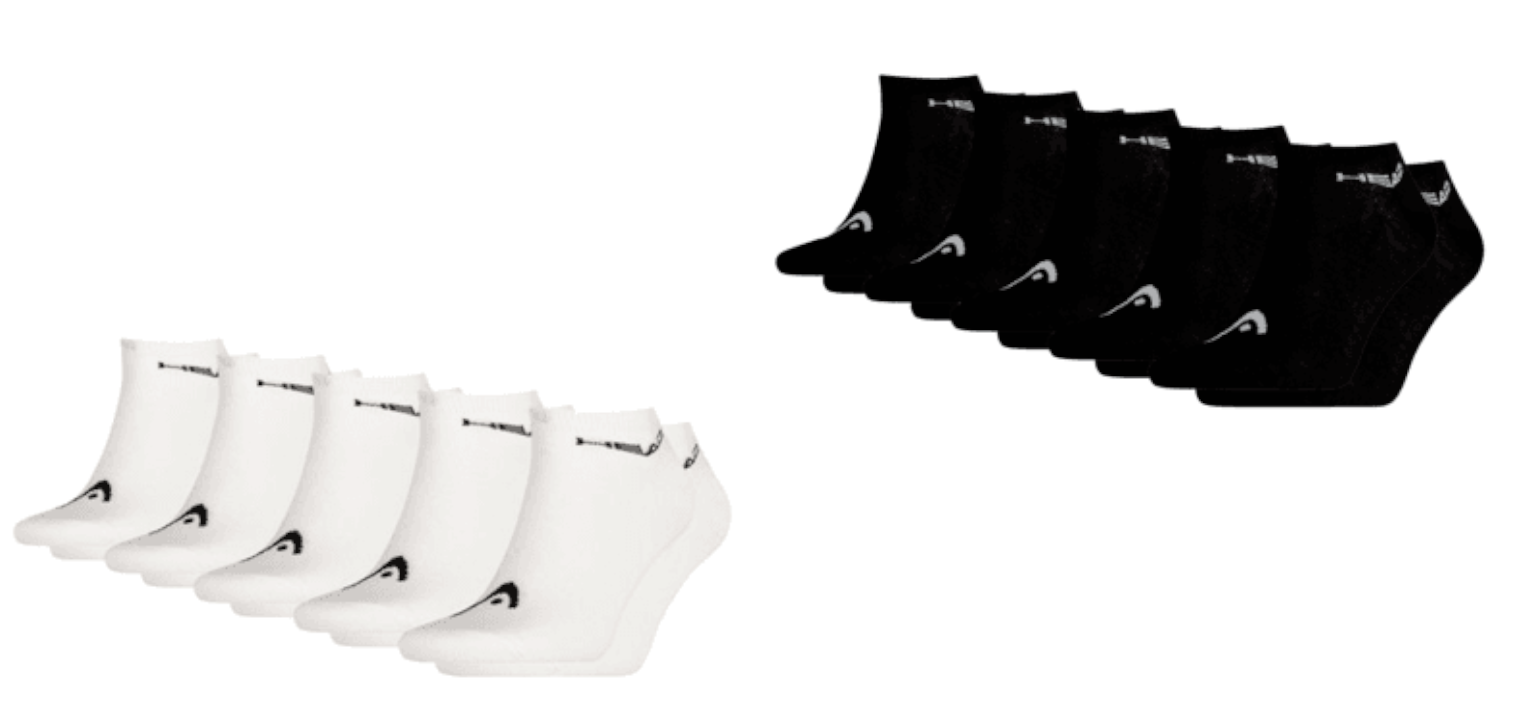 24 Paar Head Quarter-Socken für 28€ - verschiedene Farbkombinationen
