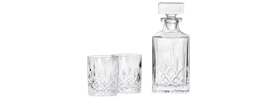 Nachtmann Whiskey-Set "Noblesse" für 35€ – 2 Gläser + Karaffe aus Kristallglas