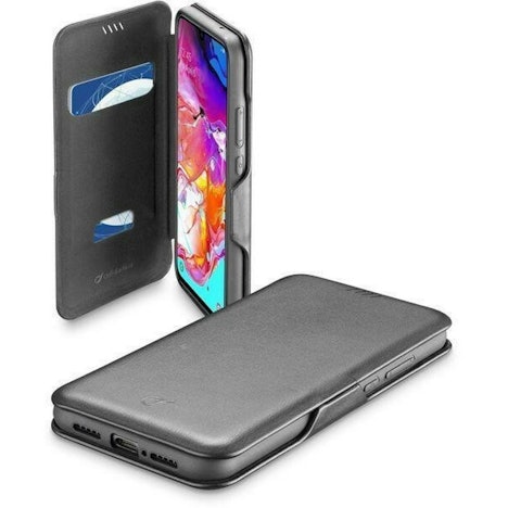Cellular Line Book Case Galaxy A71 schwarz Handyhülle mit 5,82€ Preisnachlass