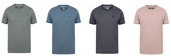 2x Kensington Murphy für 13€ - Herren-T-Shirt in verschiedenen Farben und Größen
