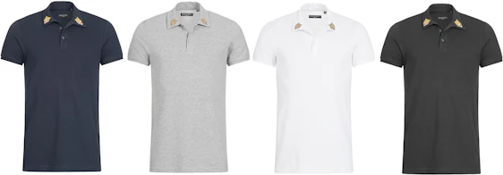 Brave Soul Venom für 10€ – Poloshirt mit Tiger Patches am Kragen