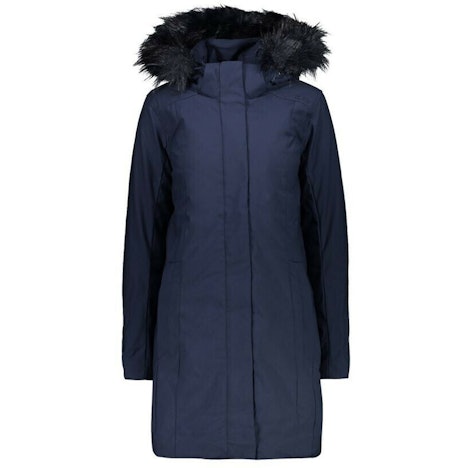 44% Rabatt auf CMP Women's Softshell Hood Parka 39Z2766F black blue