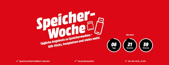 đ„ Speicherwoche bei Media Markt/Saturn mit Wochen- & Tagesdeals â z.B.: SANDISK Ultra, Micro-SDXC 200GB fĂŒr 22âŹ