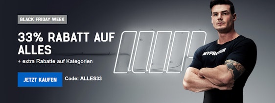 33% Rabatt auf Alles + freier Versand ab 30€ + Geschenk ab 70€ bei MyProtein- z.B 5kg Impact Whey für 41€