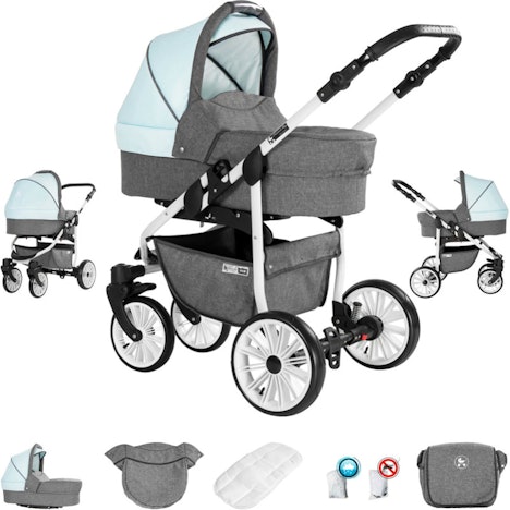 Friedrich Hugo 3in1 Berlin grey/light blue day mit 23% Rabatt