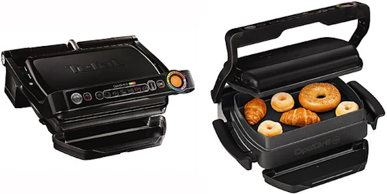 Tefal Optigrill+ GC7148 Snacking- and Baking-Kontaktgrill für 99€ - Kontaktgrill mit Auflauf- und Backform