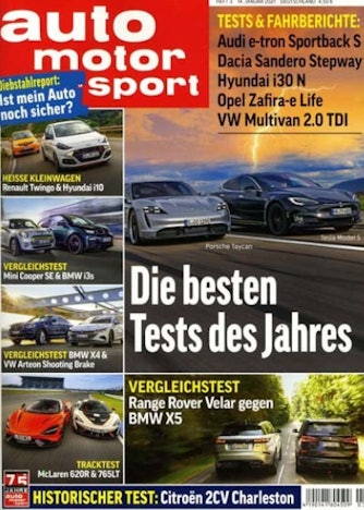 Jahresabo auto motor sport im Abo für 125€ - 26 Ausgaben plus Wahlprämie im Wert von bis zu 110€