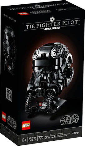 Lego Star Wars Tie Fighter Pilot Helm (75274) für 50€ - 724 Teile, ab 18 Jahren