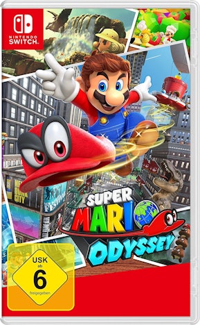 Super Mario Odyssey für 40€ - Spiel für die Nintendo Switch