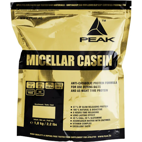 Aktion: Peak Micellar Casein Vanille 1000g 18% günstiger