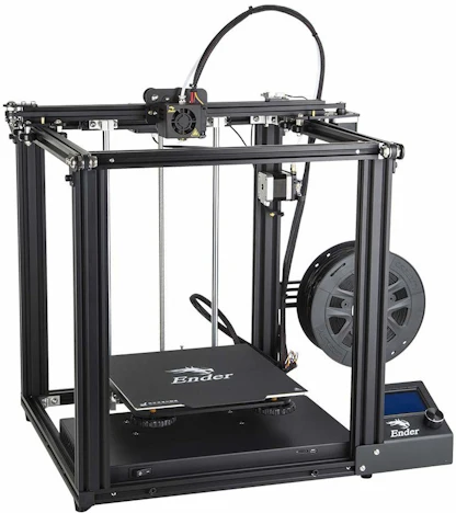 Creality 3D Ender 5 für 250€ - 3D-Drucker mit weißem Filament und SD-Karte