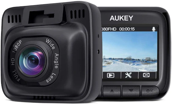 Aukey Dashcam (DR01) für 35€ - 1,5" Mini-Dashcam mit 1080p & Weitwinkelobektiv
