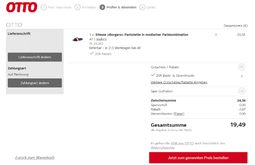 otto-bademode-sale-warenkorb