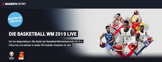 Basketball WM 2019 kostenlos – Alle Spiele gratis bei Magenta Sport
