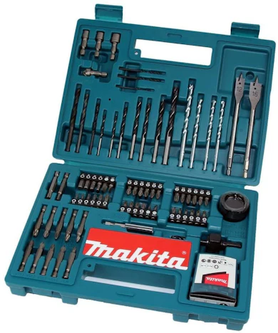 Makita B-53811 Bit- und Bohrerset für 28€ - 100 Teile im Koffer