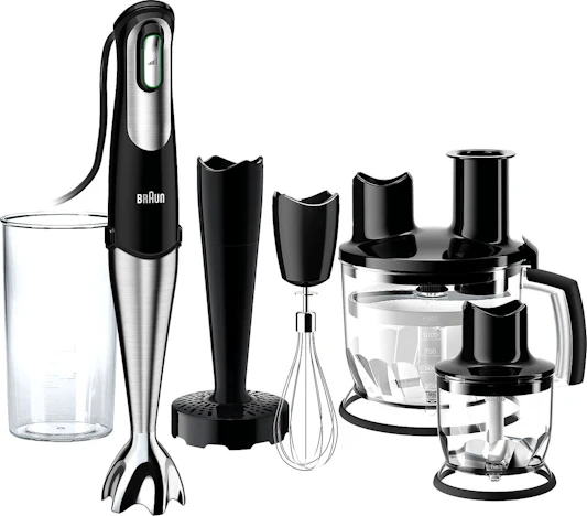 Braun Multiquick MQ 787 Gourmet für 70€ - Stabmixer-Set mit 750 Watt Leistung