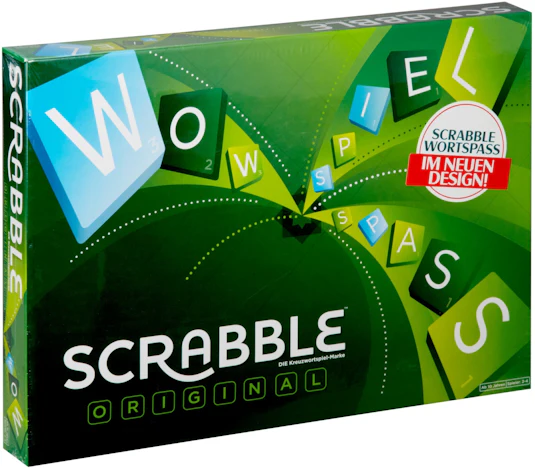 Mattel Scrabble Original für 12€ - klassisches Gesellschaftsspiel für 2 bis 4 Spieler