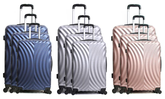 3x Hero Lagos-Koffer für 90€ – Koffer-Set mit den Größen 31l, 60l und 91l + Farbauswahl