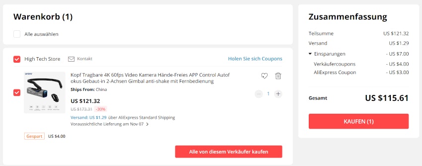 aliexpress-warenkorb-ordro