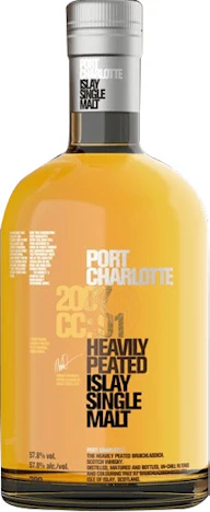 Bruichladdich "Port Charlotte - Heavily Peated Line" (2007) für 66€ – Single Malt Whisky, 0,7l, 57,8% vol.